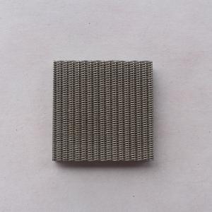Industry Sintered Ss Filter Mesh , Porous Plate High Filter Rating 5 Layer