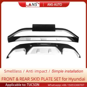 Black Front And Back Hyundai Tucson Bumper Guard Friction Resistant