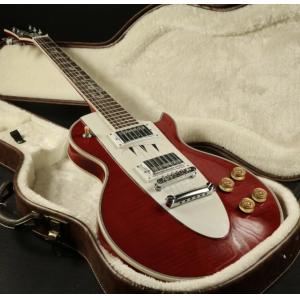 LP Corvette Electric guitar Figured Maple Top Veneer Grover Tuner More Color Can