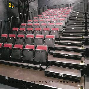Customized Size Multicolor Retractable Grandstands Seating