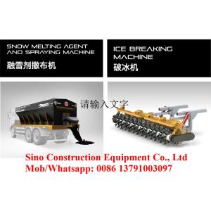 6x4 Multi Purpose 6m3 12m3 Ice Breaker Snow Removal Truck
