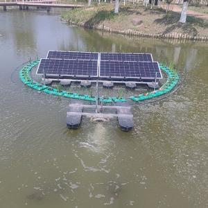Solar Powered Pond Aeration System River Treatment Compact And Convenient