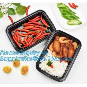 32oz Square Bio Disposable Paper Fruit Salad Lunch Packaging Box/Bowl,Lunch Box