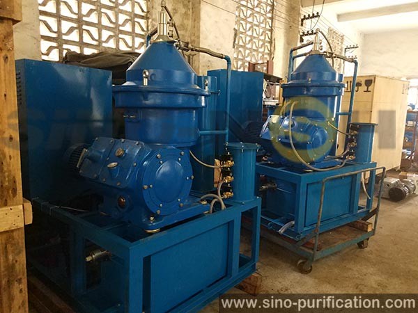 Buy Tailored 6000L/H Disc Centrifugal Oil Purifier Auto Operation at wholesale prices
