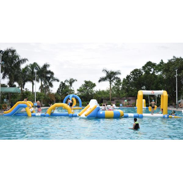 Durable Inflatable Water Sports / Water Park Games For Pool With TUV Certification