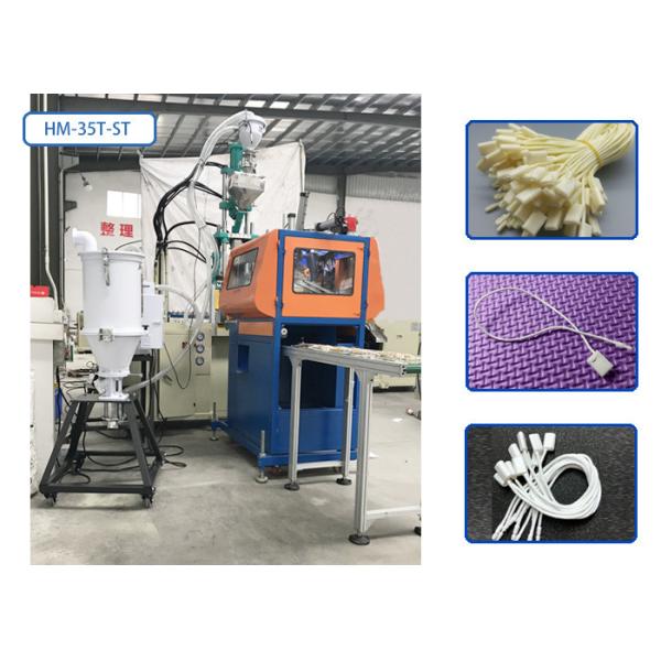 Buy High Efficiency Automatic Plastic Moulding Machine For Plastic Single Leg Hang Tag String at wholesale prices