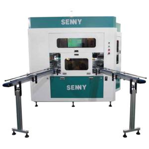High-Speed Bottle Screen Printer High-Speed Printing With 3-Color UV Printing