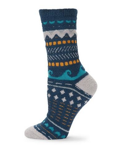 Buy Custom logo, design plush fleece in ultra-soft patterned socks at wholesale prices