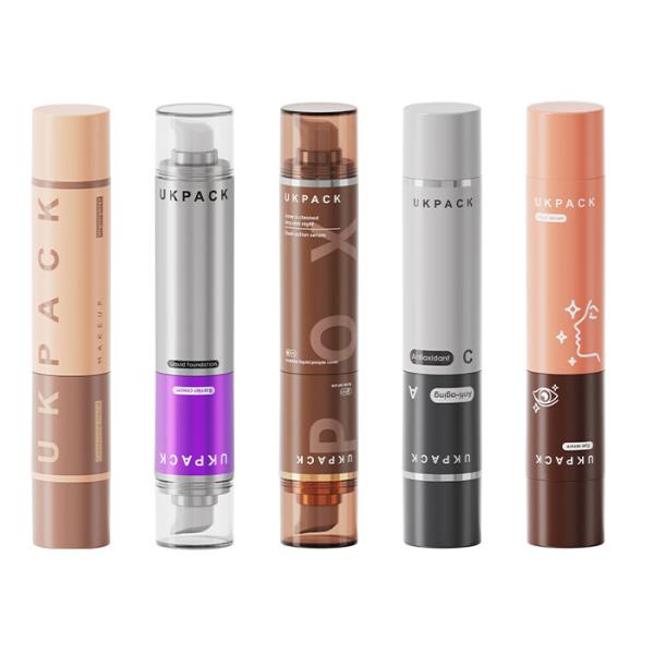 Double Head Detachable Airless Bottle