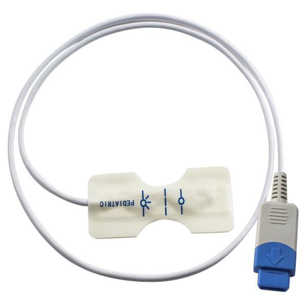Datex Ohmeda TS-PAW-25 TS-PAW-10 Pediatric Spo2 Sensor White Foam Disposable