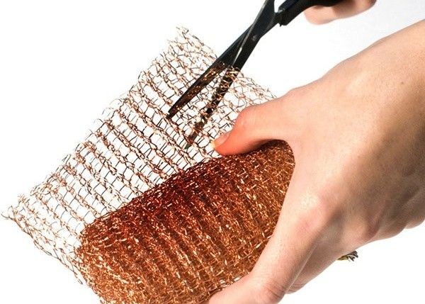 Purity 99.98% 4mm X 5mm Copper Wire Mesh Strong Enough For Filtering 100mm Or 127mm