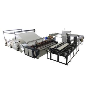 Manufacturing Plant Full Line Tissue Making Machine with Napkin Tissue