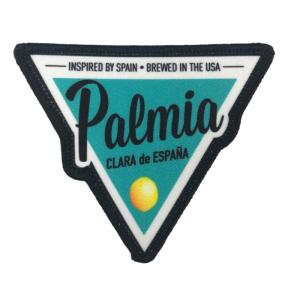 Custom Shape Full Color Printed Fabric Patch On Clothing