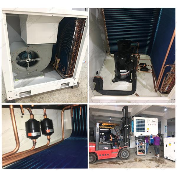 Anti - Corrosion Aircon Ducted 10 Ton Package Unit Air Conditioner For Marquee Tent