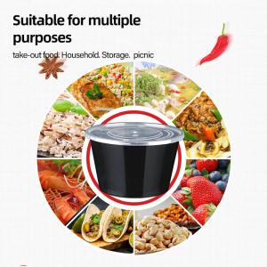 OEM Disposable Take Out Containers Plastic Trays With Lids