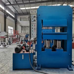 100T 5.5KW Rubber Heat Press Machine Rubber Tile Vulcanizing Press