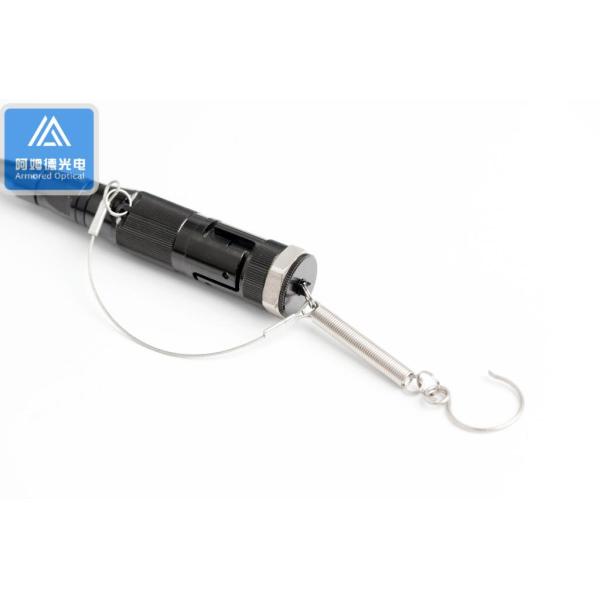 4f Tactical Armored Fiber Jumper Military Jumper Metallic Connector TPU Jacket 5.0mm