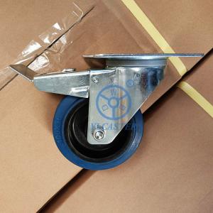 5 Inch 200kg Capacity Threaded Stem Casters With Roller Bearing