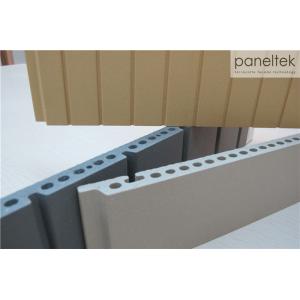 Quality Textured / Lined Ceramic Wall Cladding Tiles , External Wall Insulation Cladding for sale