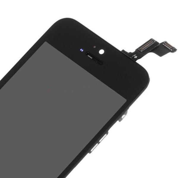 For OEM LCD Touch Screen Digitizer Assembly for iPhone 5S SE - Black - Grade A-