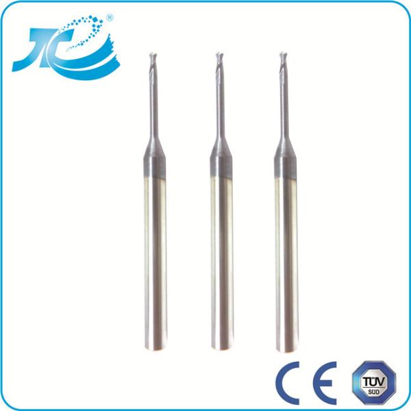 Ball Nose Long Neck End Mill with R 0.2 - R 2.0 mm Diameter Hard Milling End Mills