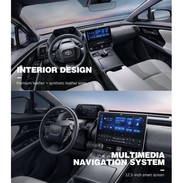 JOY Electric Car 2024 FAW To-yota BZ4X Long Battery Range EV Cars NEDC 550 Max Speed 160 Km/h