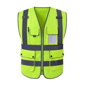 Outdoor Cycling Reflective Vest with High Visibility Reflective Stripe