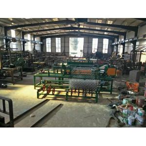 3 Width singel wire feeding Full Automatic PLC Chain Link Fence Machine