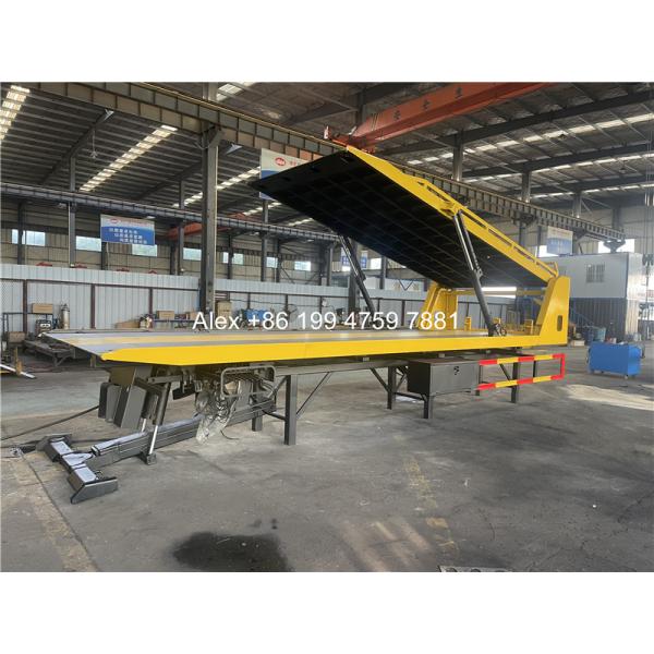 6 Tons Car Towing Flatbed Auxiliary Tow Truck Flat Deck Customization
