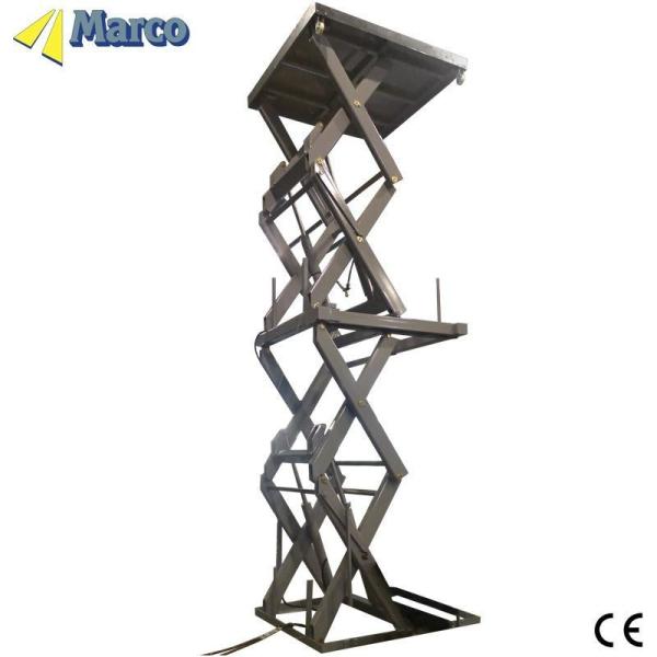 1200pieces/Year Marco Hydraulic Scissor High Lift Table with Middle Frame and