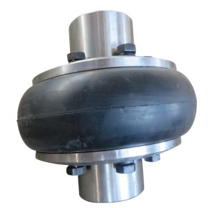 LLB high elastic Flexible Rubber Shaft Coupling Black Color Customized