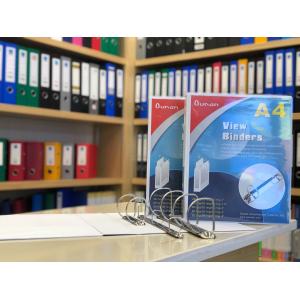 File Organization Made Easy Customized Color Durable Hinge Binder with ONE Touch