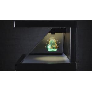 Big Pyramid Hologram Glass Display Exhibition AC110V 3d Holo Display