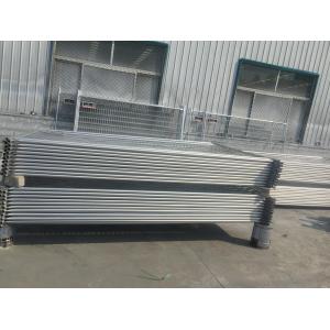 Quality Construction Site Fence panels as4687-2007 standard 2100mm x 2400mm QLD brisbane OD 32mm x 1.40mm,1300 temp fence for sale