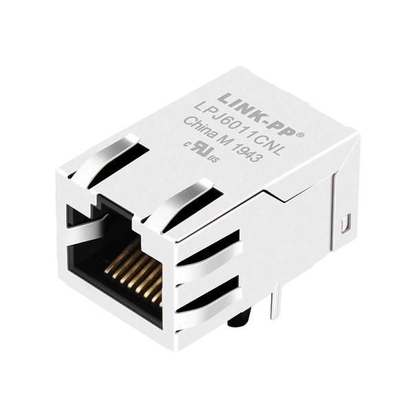 RJ45 With Integrated Magnetics Pin-in-Paste JXR1-0001NL PulseJack 10/100BT