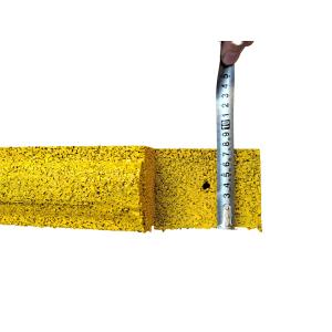 Red Recycled Rubber Garden Edging Customized Rubber Landscape Border 1000*80mm