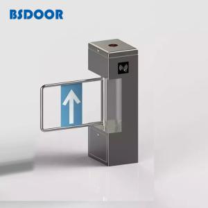 Anti Fingerprint Smart Train Station Turnstile Swing Barrier Access Control