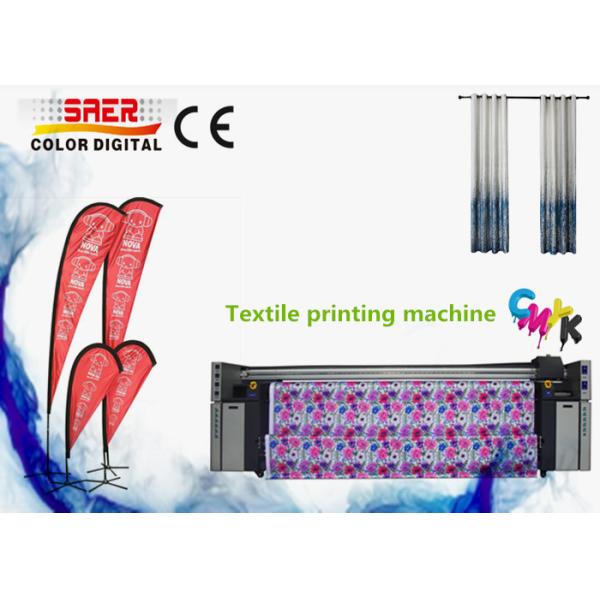 Buy SAER CSR2200 Flag Banner Polyester Fabric Printer / Directly Textile Printer at wholesale prices