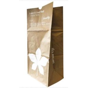 Accept Custom Multiwall Paper Yard Waste Bags 100% Biodegradable