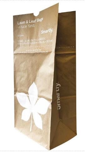 Buy Custom Printed Lining Paper Lawn Refuse Bags Heavy Duty at wholesale prices