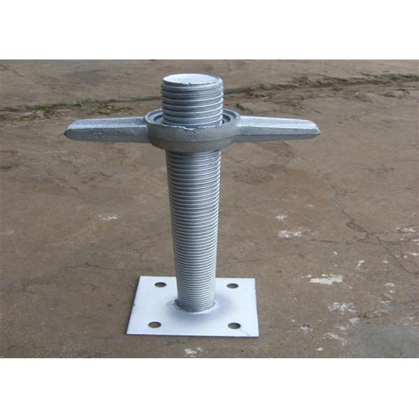 Adjustable Swivel Jack Base Plate Jack U Head Screw Jack For Ringlock Scaffolding