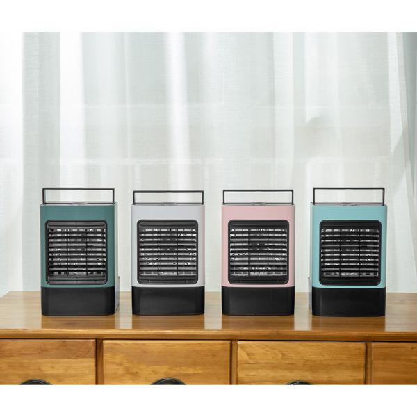 Portable Usb Handheld Mist Fan 2000mAh Battery Rechargeable Office Bedroom