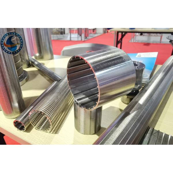 Stainless Steel 304 Johnson Wedge Wire Screens And Tubes For Water Wells