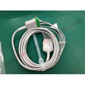 GE Patient Monitor ECG 5 Lead 11 Pin Cable AHA 110051025 EU586S-A Monitor Parts