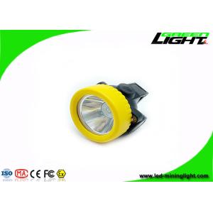 IP67 Waterproof Rechargeable Miners Headlamp ABS PC 5000Lux Cordless Cap Lamp