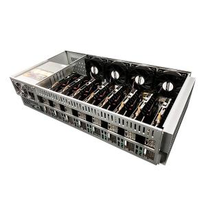 240MH/S Machine 8 gpu case motherboard B85 with 847 847 case 65mm 8gpu server u4