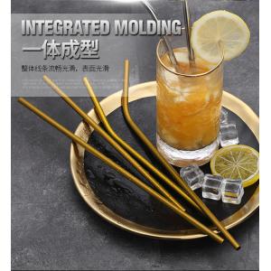 Environmentally Friendly Reusable Stainless Steel Straws With Polishing Surface