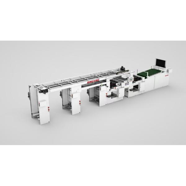 Buy Electric Drive Type Flute Laminator Machine for Maximum Size 1650*1400 and Customer's Request at wholesale prices