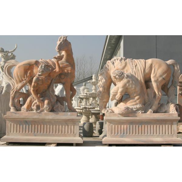 Buy Horse stone sculpture for garden at wholesale prices