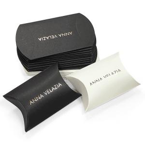Custom Logo Design Small Pillow Shaped Cardboard Packing Box for CMYK/PANTONE